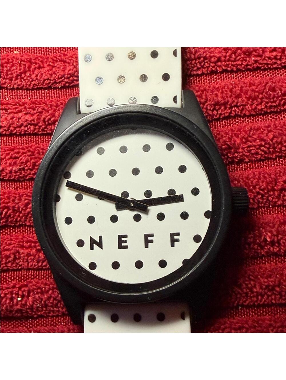 Neff Black and White Dot Smartwatch